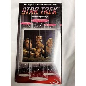 CSV *3/$12‎ New Star Trek: The Television Series: The Omega Glory VHS Sealed